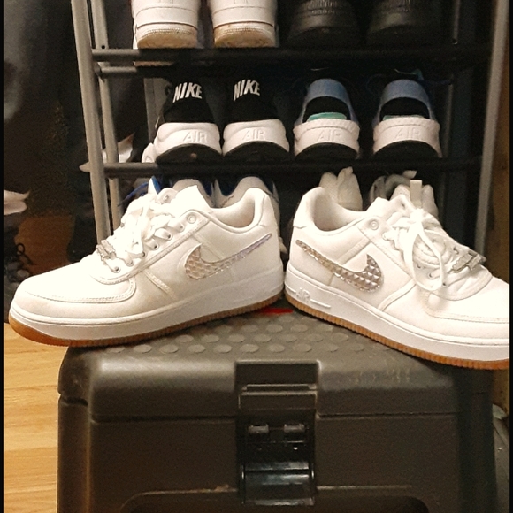 Travis Scott air force 1 With interchangeable swop main image 4